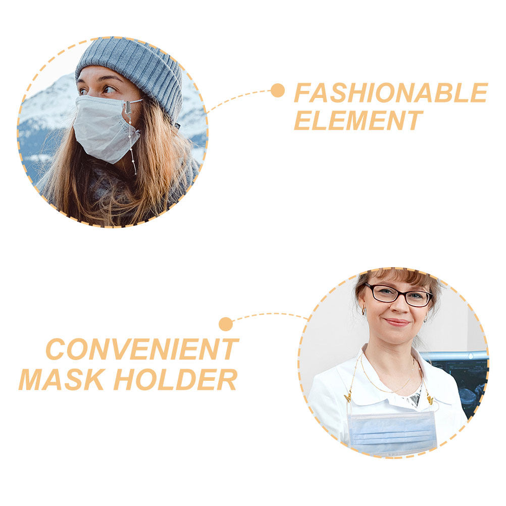 2 sztuki koralikowych smyczy d – Mask Chain Holder recenzja i cena