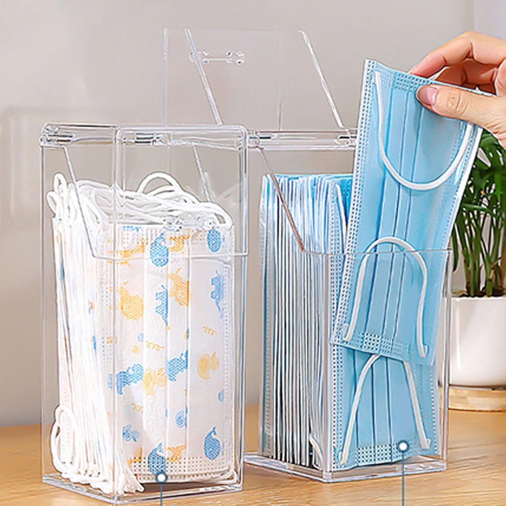 Pionowy, pyłoszczelny, przezro – Face Mask Storage Box recenzja i cena