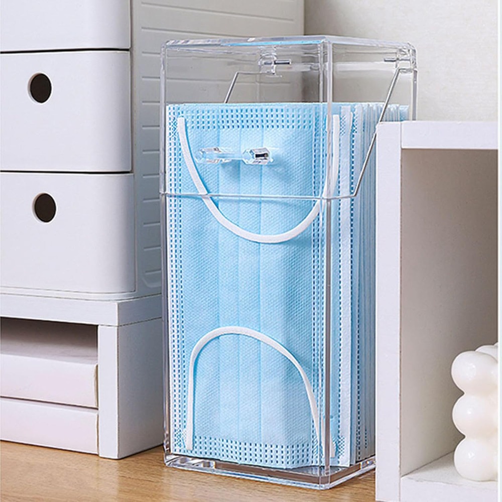 Pionowy, pyłoszczelny, przezro – Face Mask Storage Box recenzja i cena