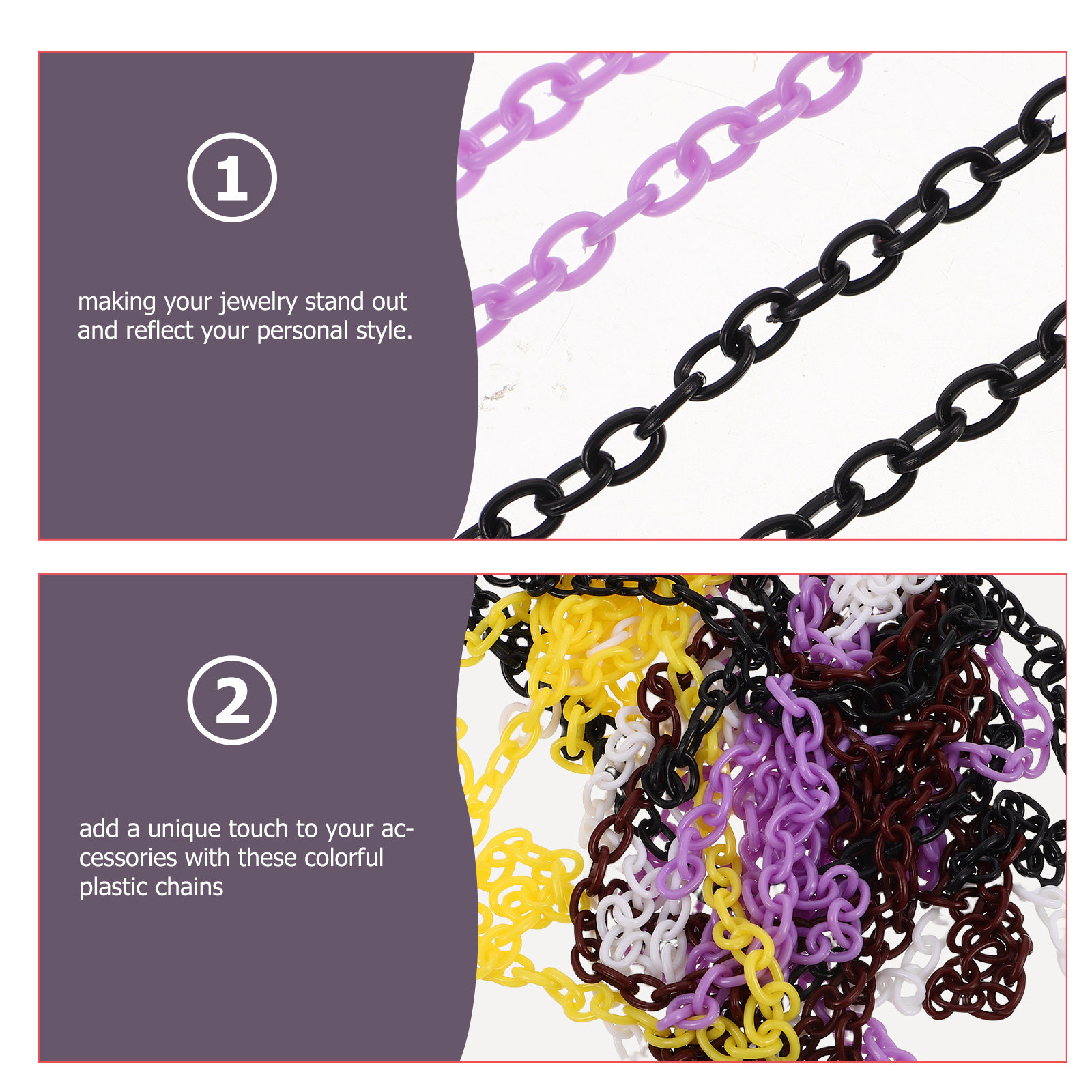 10 sztuk kolorowych plastikowy – Mask Chain Holder recenzja i cena