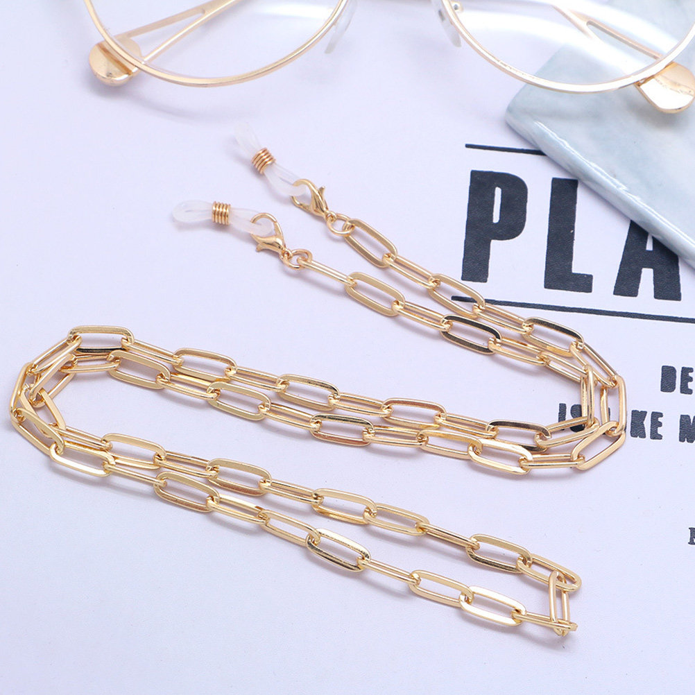 Metalowy złoty łańcuszek do ok – Mask Chain Holder recenzja i cena
